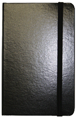 Small Hardcover Pocket Journals, Black Ultra Hyde Journal